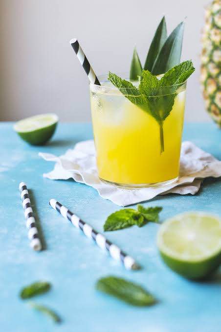 Pineapple Mint Drink