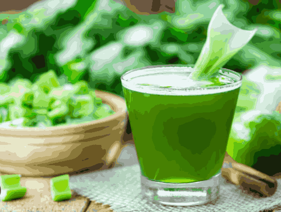 Cabbage and Celery Detox Drink