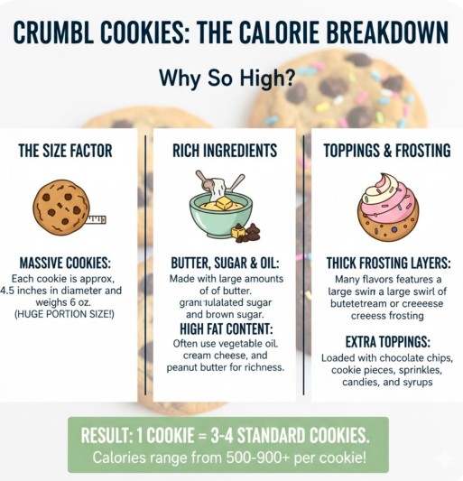 Crumbl Cookie Calories: The Real Breakdown You Should Know